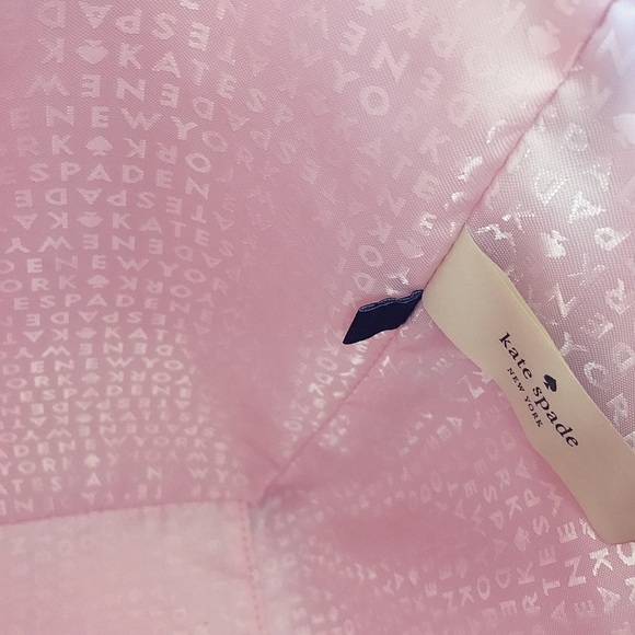 NWT Kate Spade Pink Large Leather Travel Tote Bag - Picture 5 of 6